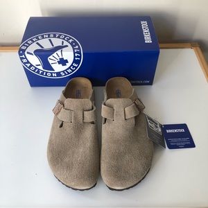Birkenstock Boston Soft Footbed - Taupe 39